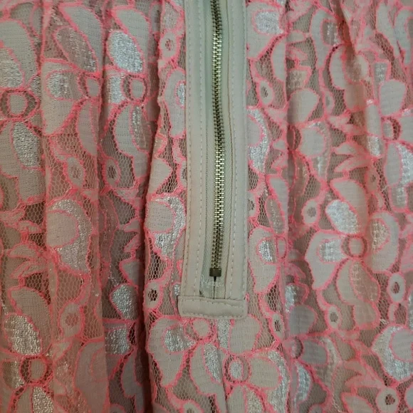 Fit & Flare Cutout exposed zipper minidress - Picture 6 of 9